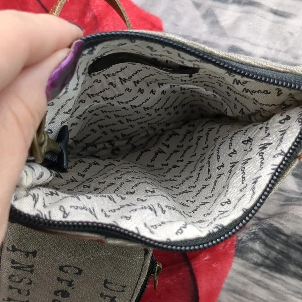 Mona B canvas crossbody